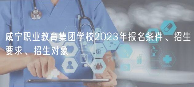 咸寧職業(yè)教育集團(tuán)學(xué)校2023年報(bào)名條件、招生要求、招生對(duì)象