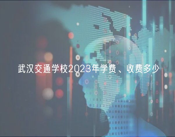 武漢交通學(xué)校2023年學(xué)費、收費多少