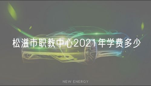 松滋市職教中心2021年學費多少