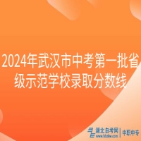 2024年武漢市中考第一批省級示范學(xué)校錄取分?jǐn)?shù)線