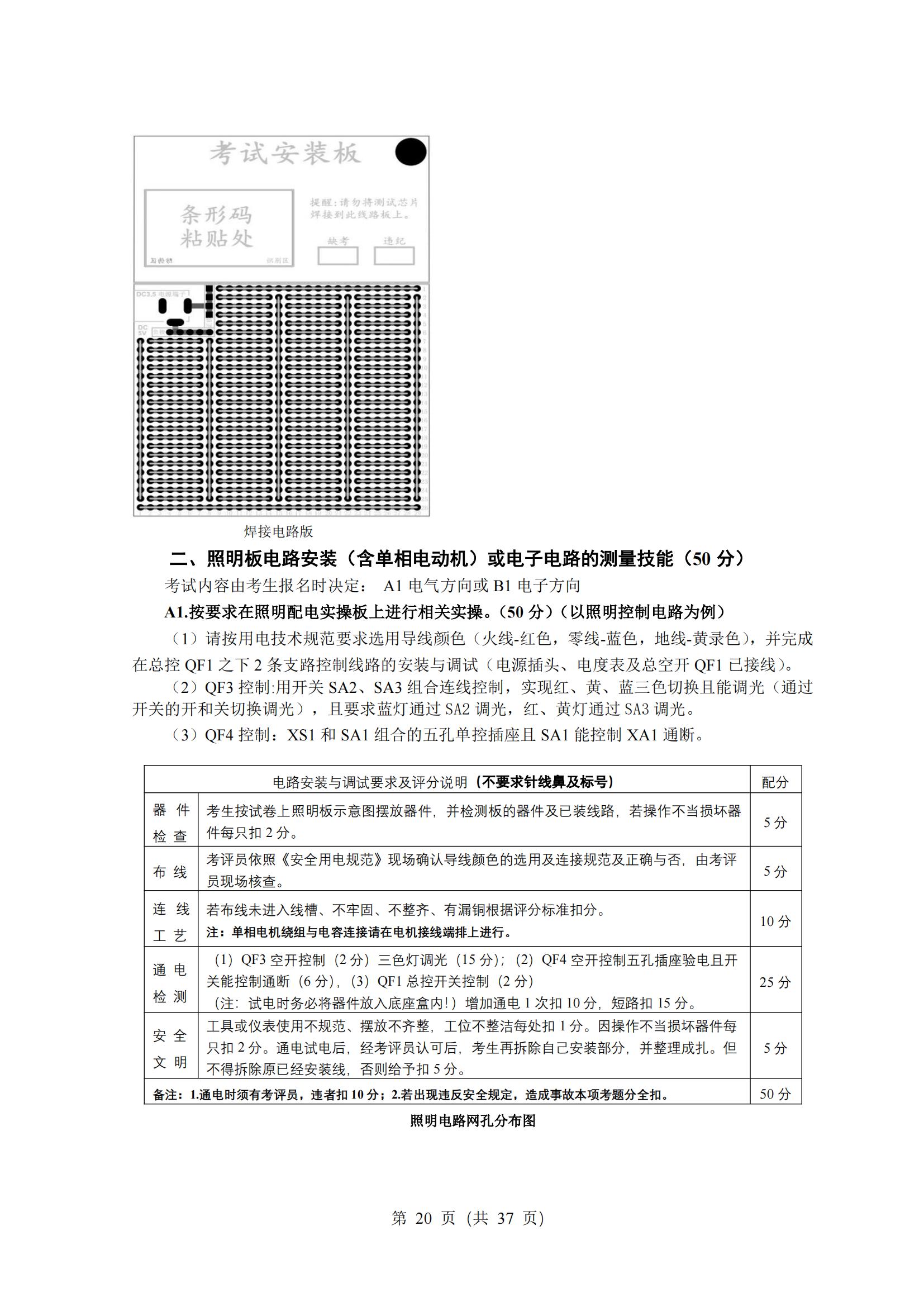 5-2025年湖北省技能高考技能考試大綱（電氣電子類）2_19