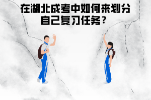 在湖北成考中如何來劃分自己復(fù)習(xí)任務(wù)？階段性目標怎么分？