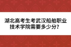 湖北高考生考武漢船舶職業(yè)技術學院需要多少分？