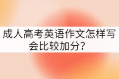 成人高考英語作文有哪些寫作原則？