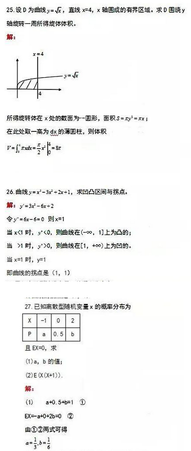 2021年湖北成考專升本數(shù)學(xué)真題試卷及答案